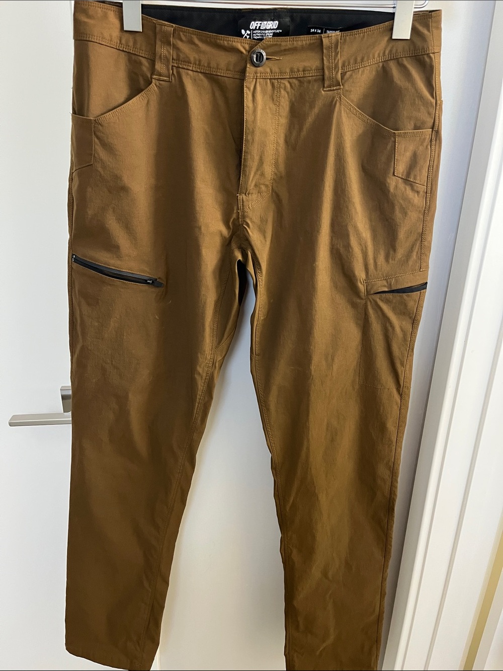 Men's Off The Grid Brown Utility Pants